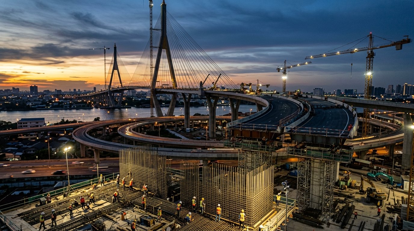 Mega Expressway and Infrastructure Construction